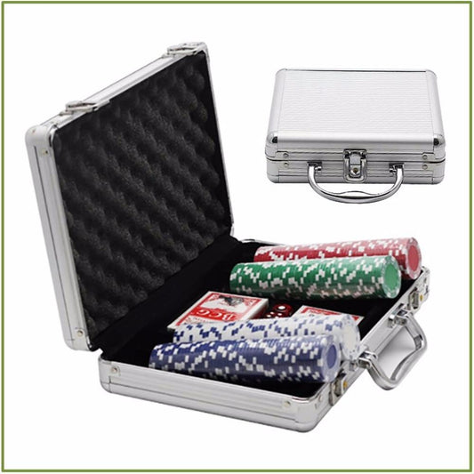 100 Pcs Poker Set