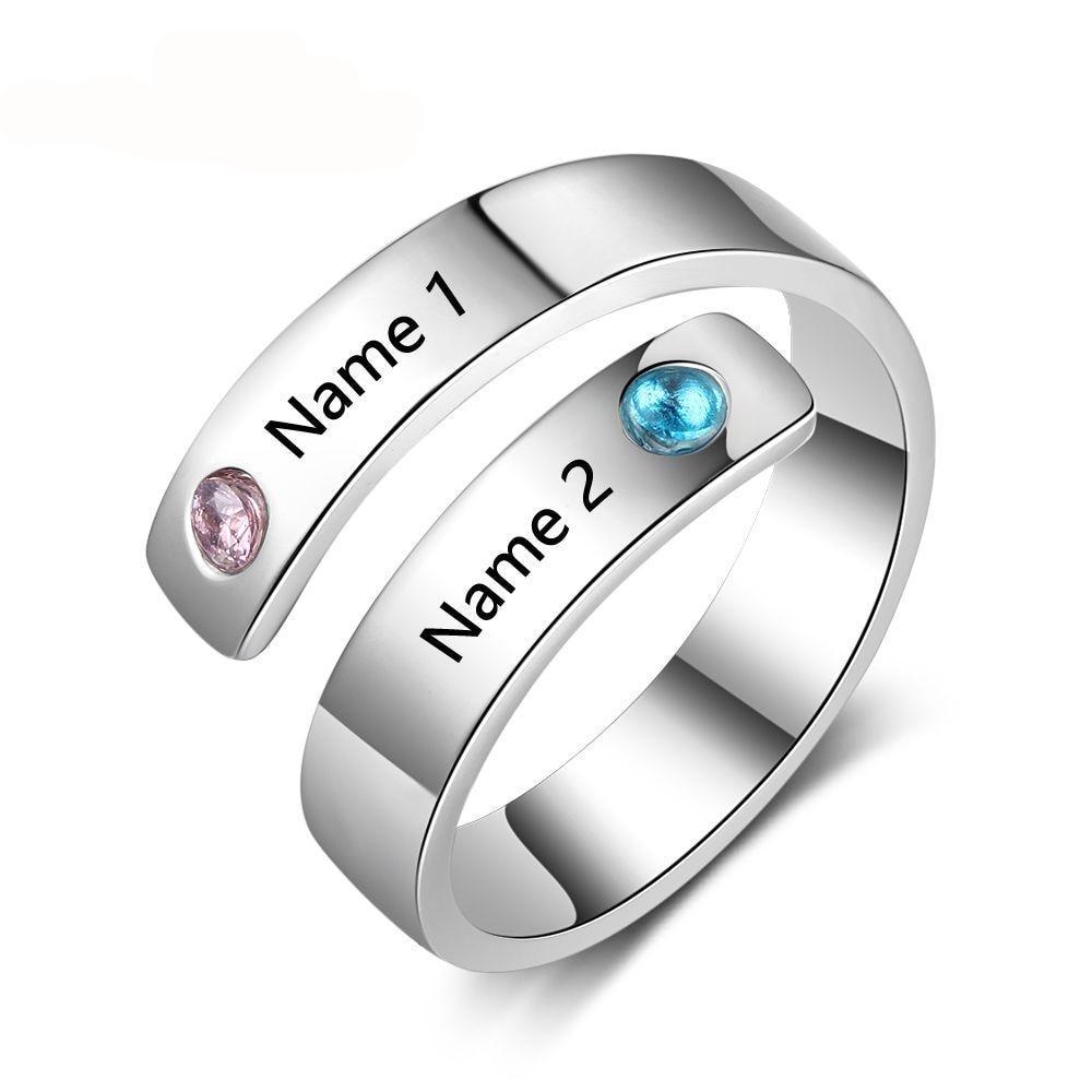 Personalized Adjustable Ring