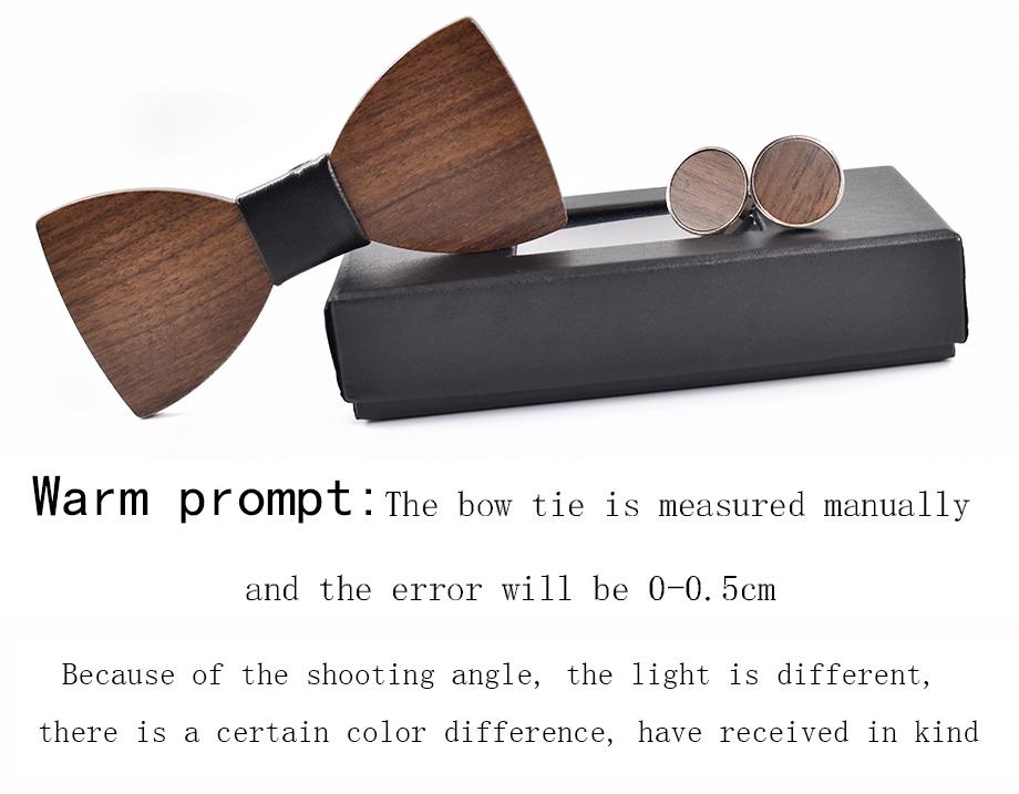 Wooden Bow Tie