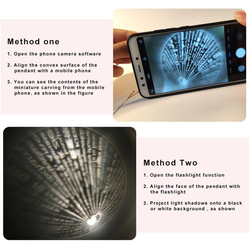 100 Languages I Love You Necklace