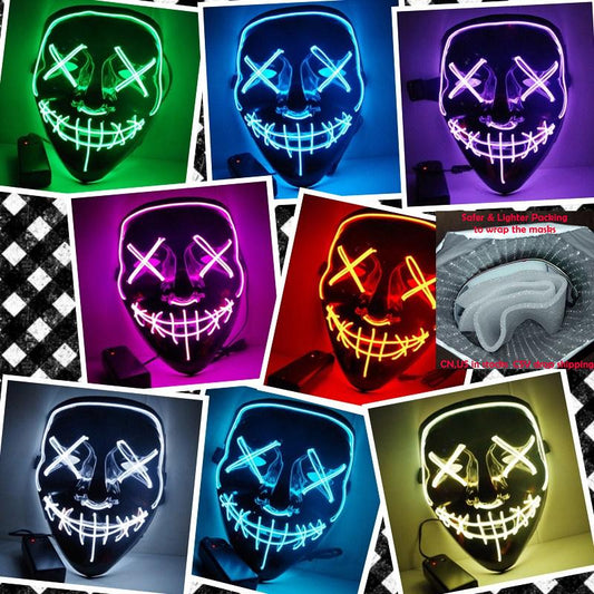 Halloween Mask - "Glow in the Dark"