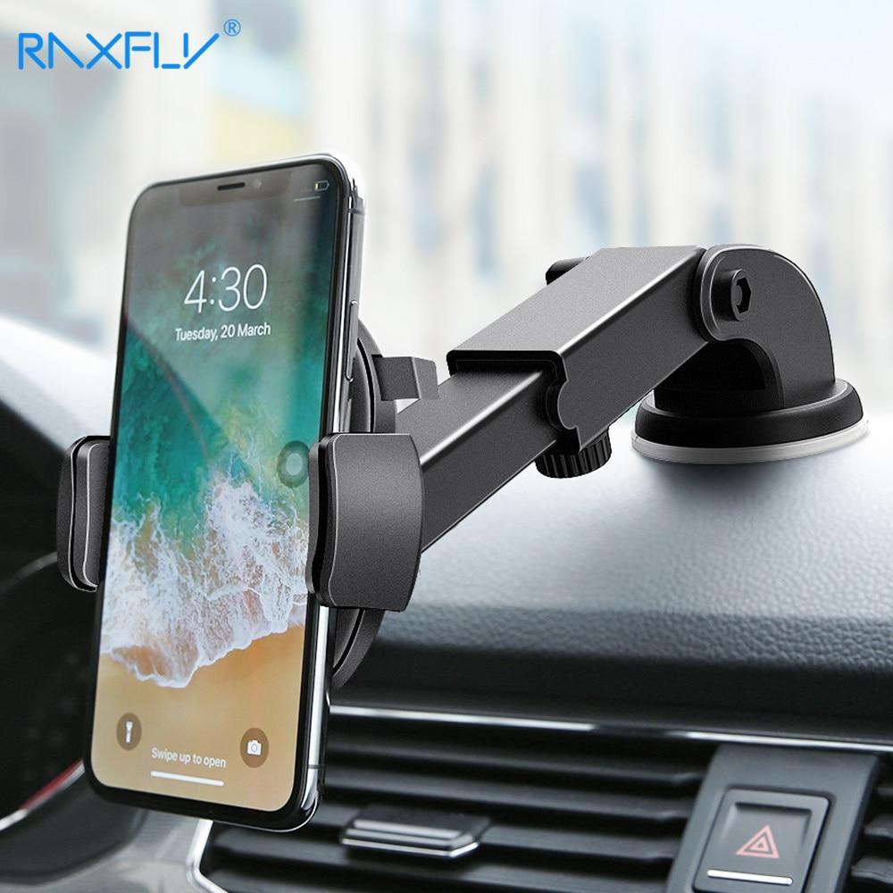 AUTOMATICALLY LOCKING WINDSHIELD PHONE HOLDER, UNIVERSAL FIT