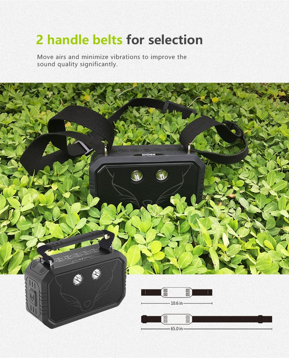 2-in-1 Waterproof Bluetooth Speaker and Flashlight