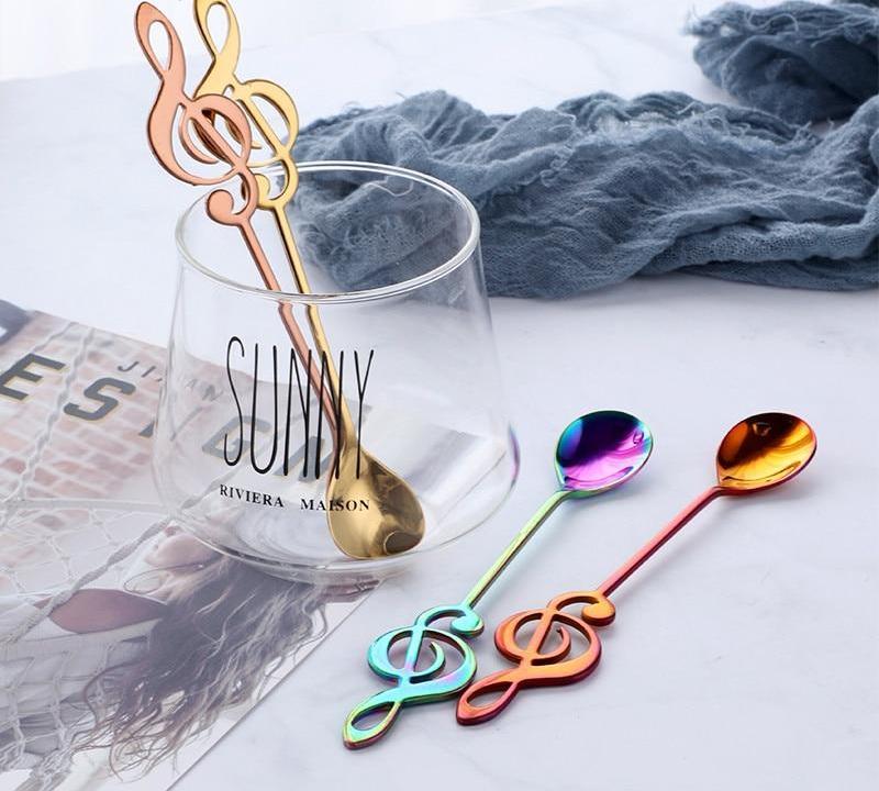 Exclusive Music Wand Coffee Spoons