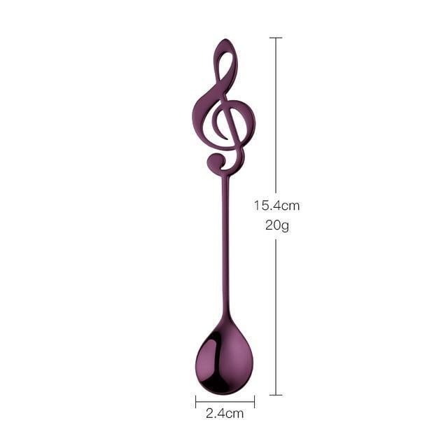 Exclusive Music Wand Coffee Spoons