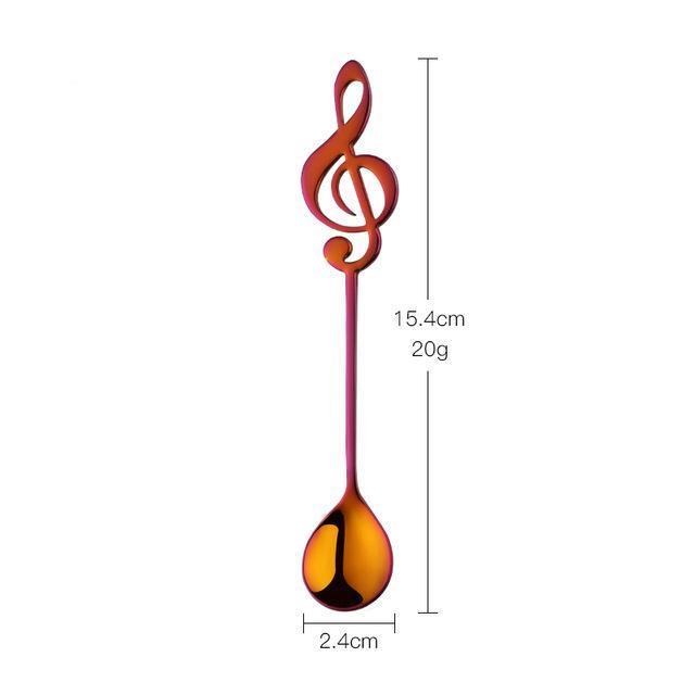 Exclusive Music Wand Coffee Spoons