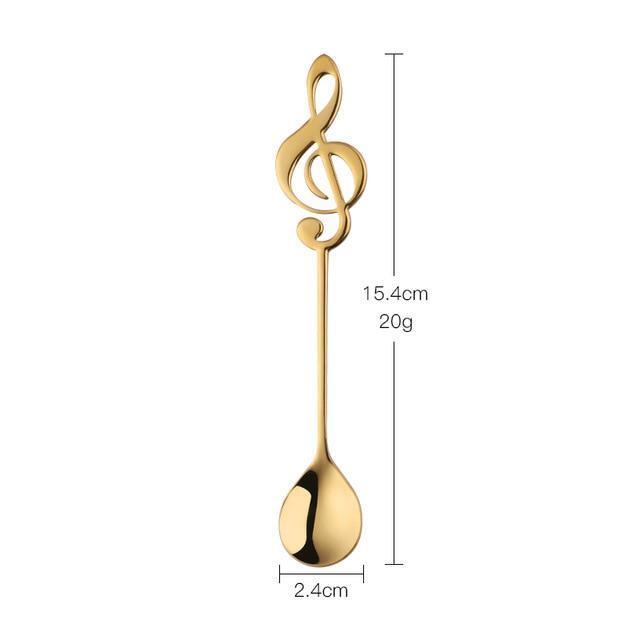 Exclusive Music Wand Coffee Spoons