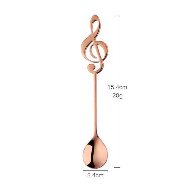Exclusive Music Wand Coffee Spoons