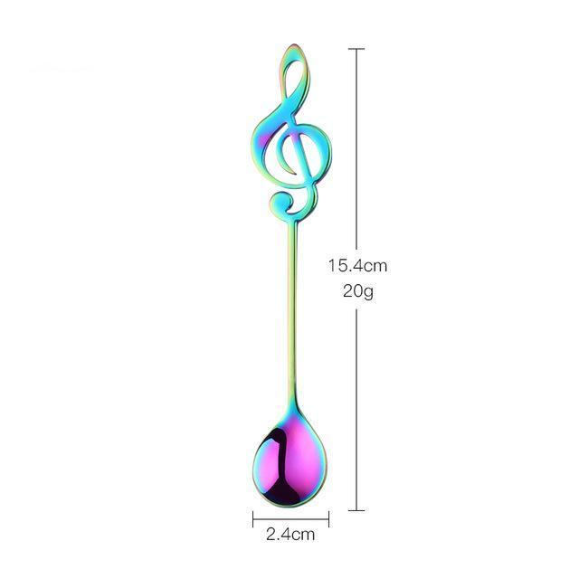 Exclusive Music Wand Coffee Spoons