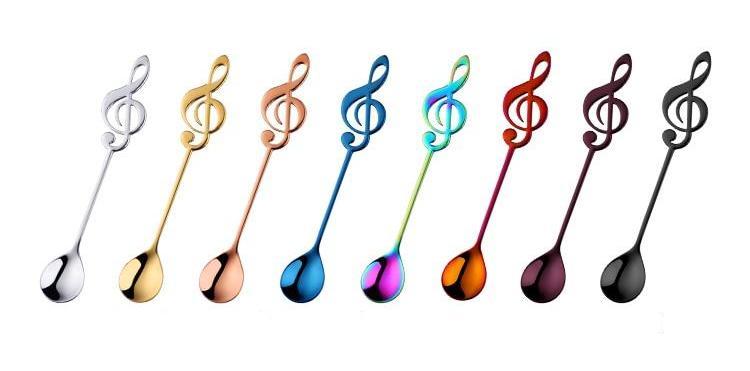 Exclusive Music Wand Coffee Spoons