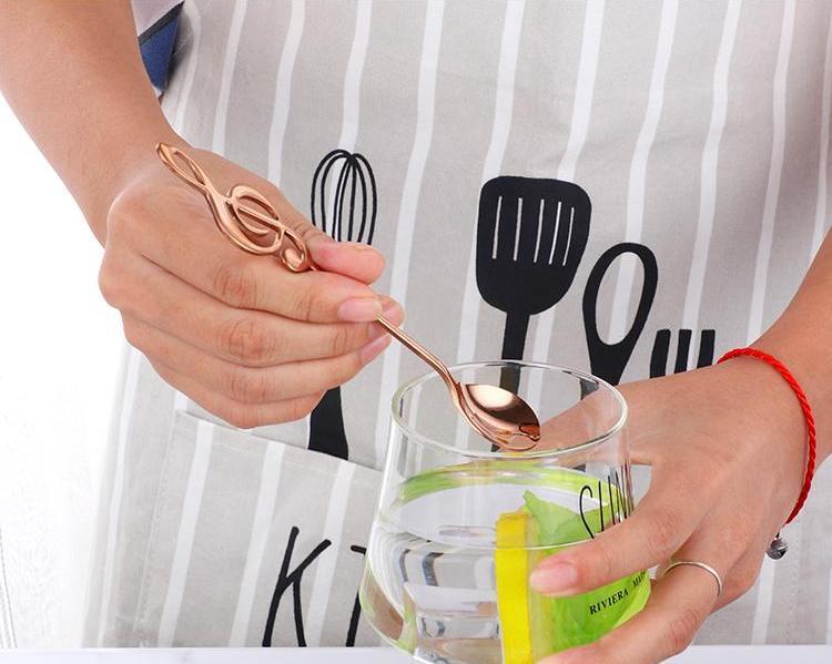 Exclusive Music Wand Coffee Spoons