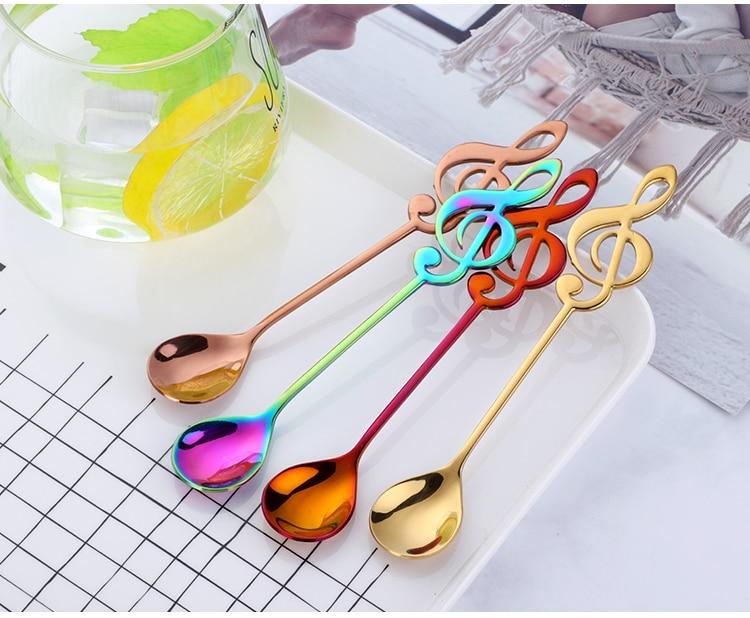 Exclusive Music Wand Coffee Spoons