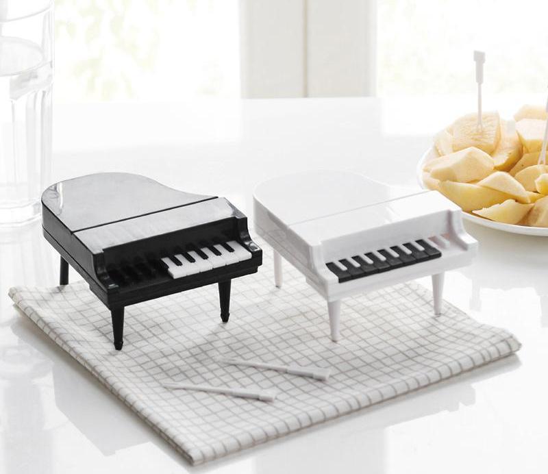 Hungry Piano - Unique Fruit Forks - LIMITED EDITION