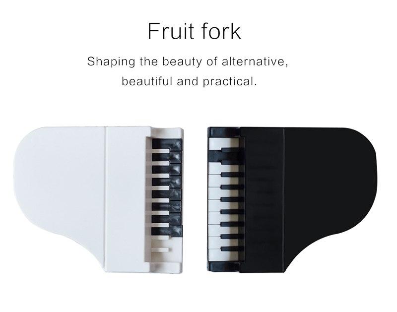 Hungry Piano - Unique Fruit Forks - LIMITED EDITION