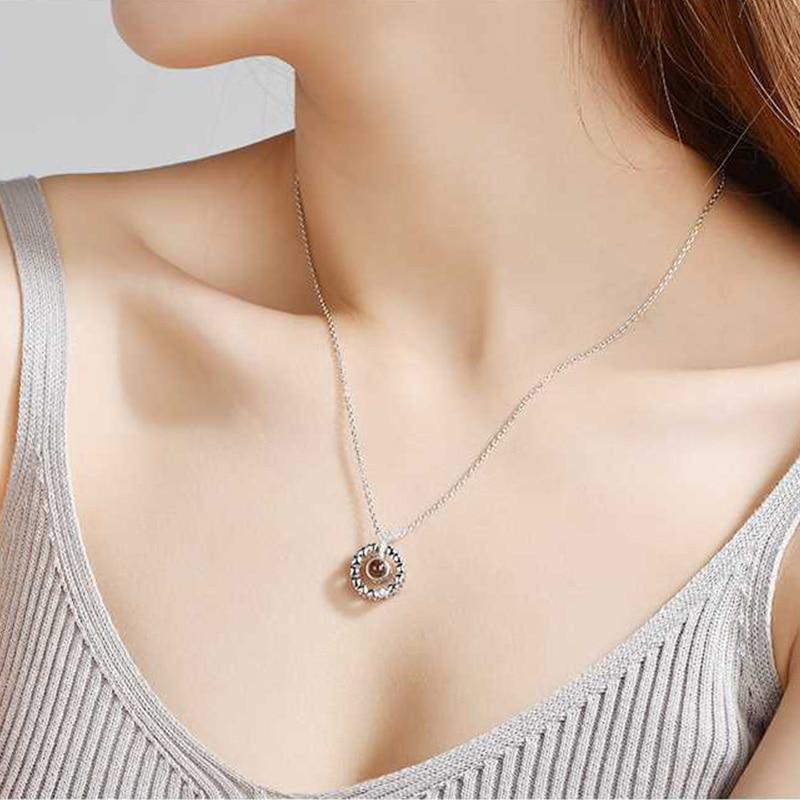 100 Languages I Love You Necklace