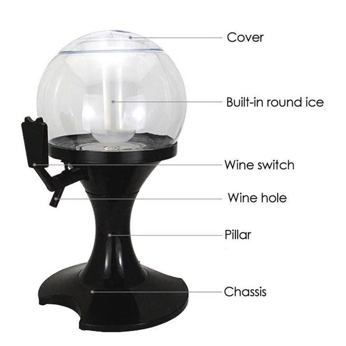 3.5L Beer Dispenser Machine