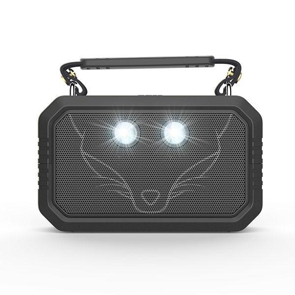 2-in-1 Waterproof Bluetooth Speaker and Flashlight