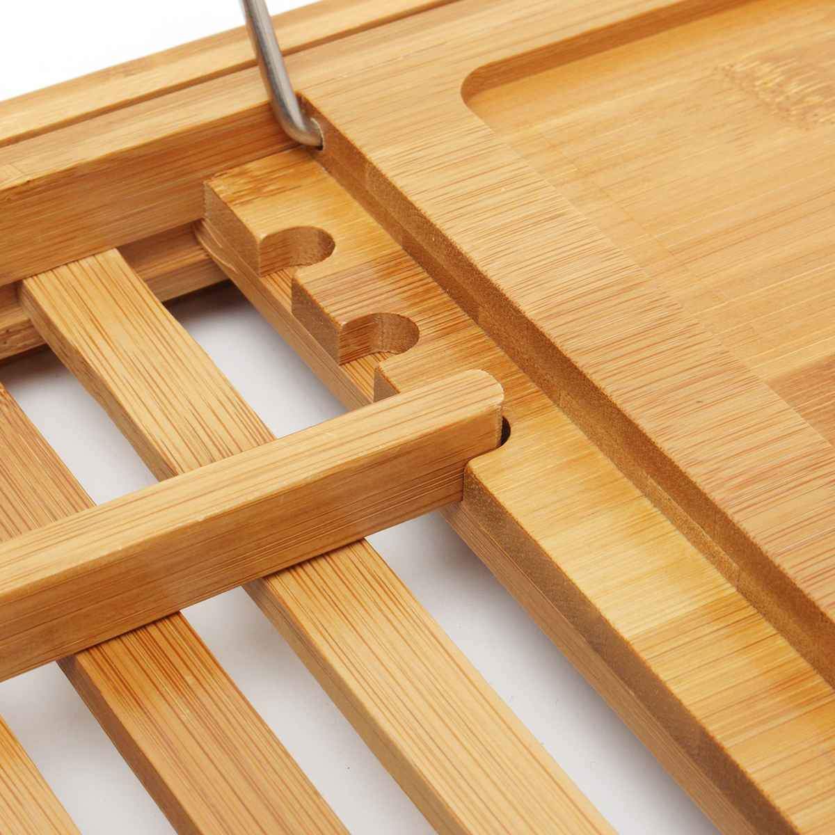 Luxury Bathroom Bamboo Bath Shelf