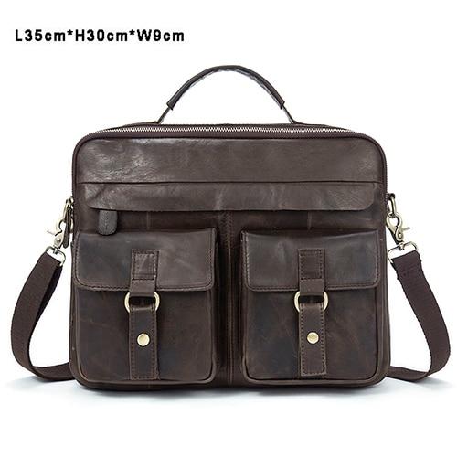 THE COURIER - LEATHER BRIEFCASE