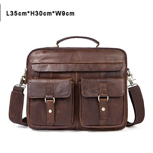 THE COURIER - LEATHER BRIEFCASE