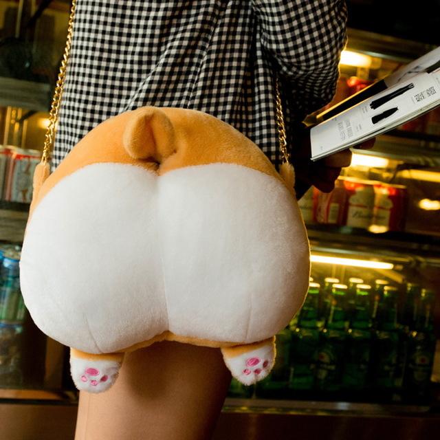 Corgi Butt Shoulder Bag