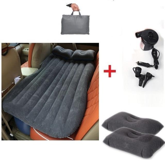 Car Flocking Inflatable Air Mattress Bed Cushions