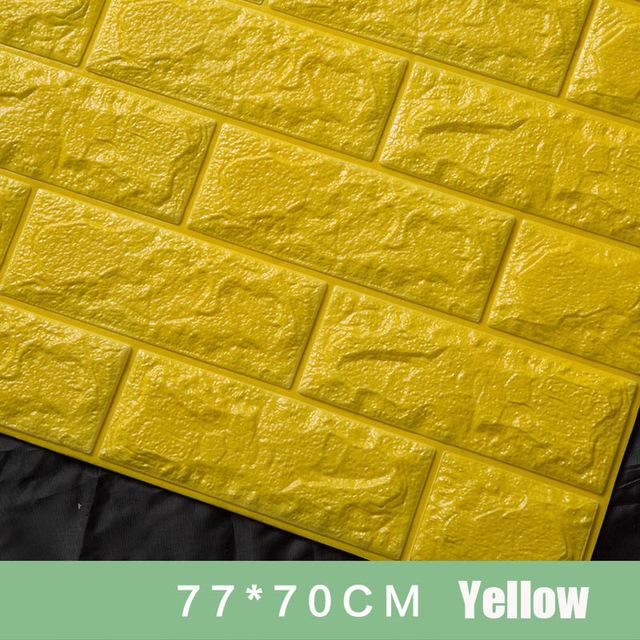 Foam 3D Brick Wall Stickers