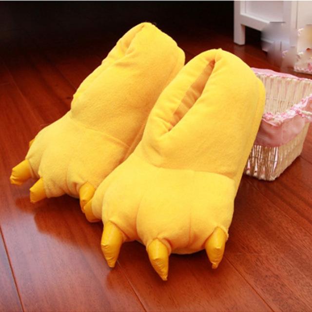 Winter Claw Plush Slippers