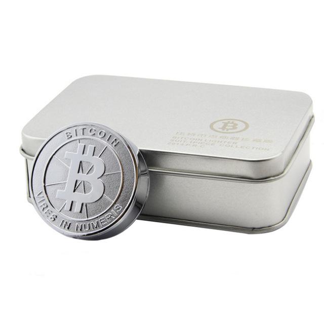 Novelty Bitcoin Electronic USB Lighters