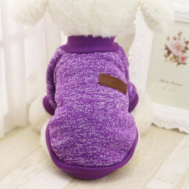 Winter Warm Cotton Pet Sweatshirts