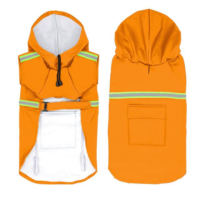 Reflective Waterproof Dogs Raincoat