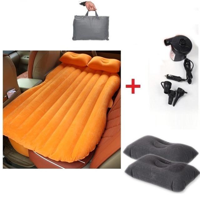 Car Flocking Inflatable Air Mattress Bed Cushions