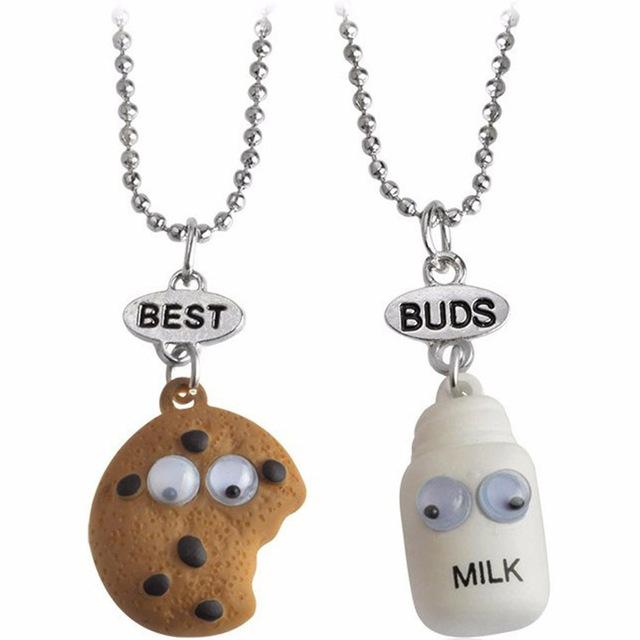 Milk & Cookies Best Friends Necklace