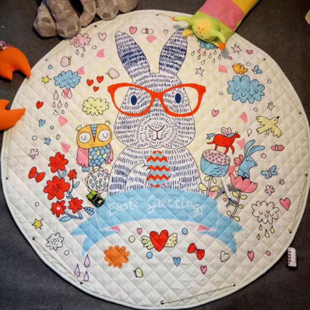 Floor Cartoon Baby Playing Mat