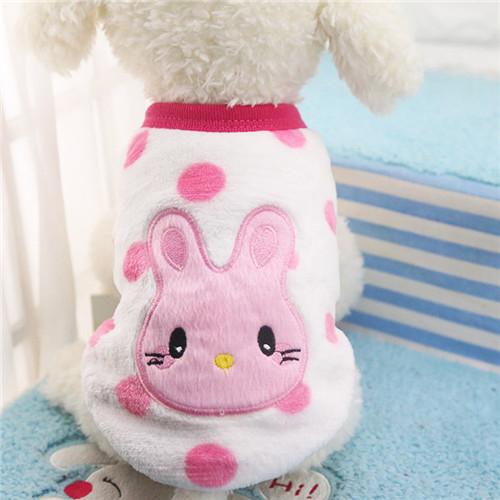 Cartoon Puppy Cats Soft Fleece Winter Jackets