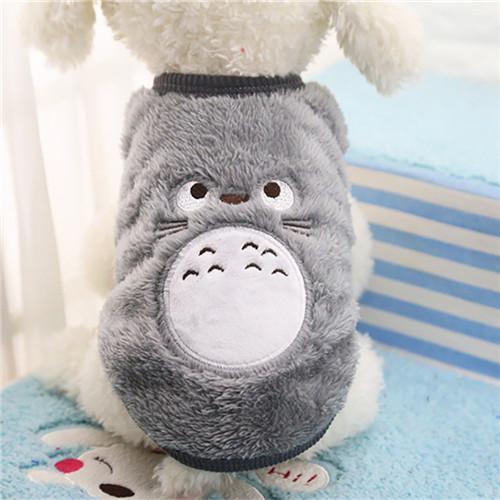 Cartoon Puppy Cats Soft Fleece Winter Jackets