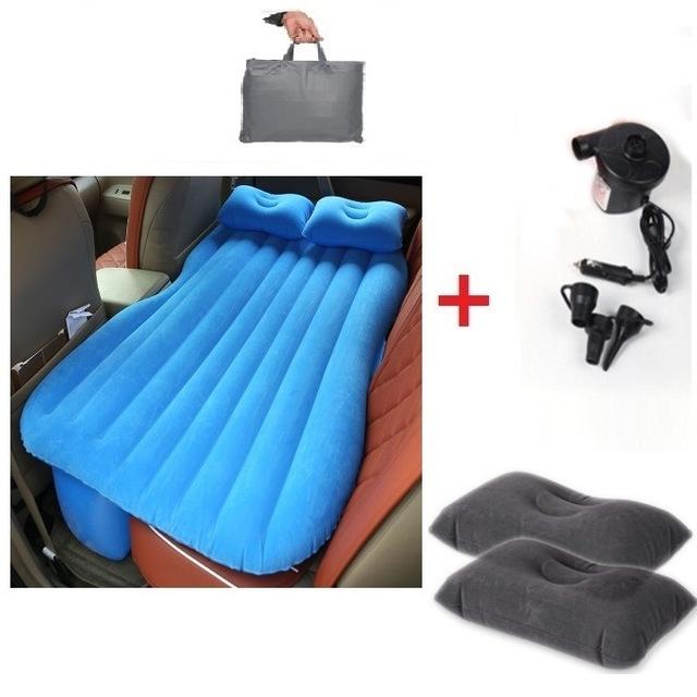Car Flocking Inflatable Air Mattress Bed Cushions