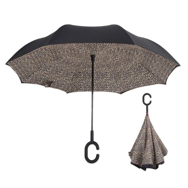 Windproof Double Layer Inverted Umbrella