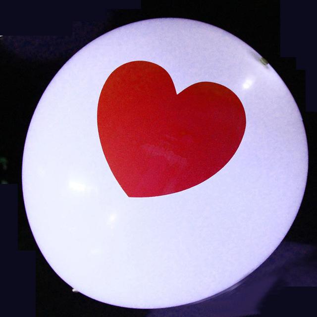 LED Light Latex Party Balloons