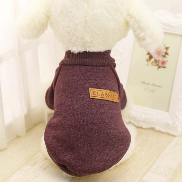 Winter Warm Cotton Pet Sweatshirts