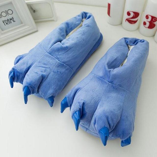 Winter Claw Plush Slippers