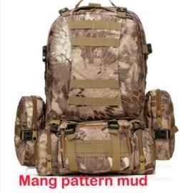 Large 50L Tactical Military Style Outdoor camping/hiking/trekking Backpack