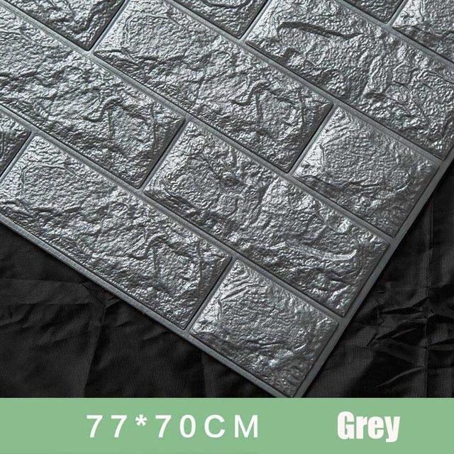 Foam 3D Brick Wall Stickers