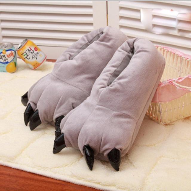 Winter Claw Plush Slippers