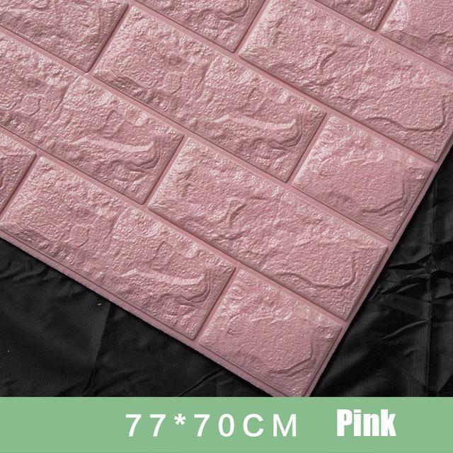 Foam 3D Brick Wall Stickers