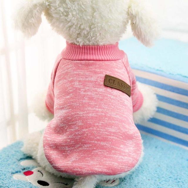 Winter Warm Cotton Pet Sweatshirts
