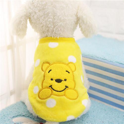 Cartoon Puppy Cats Soft Fleece Winter Jackets