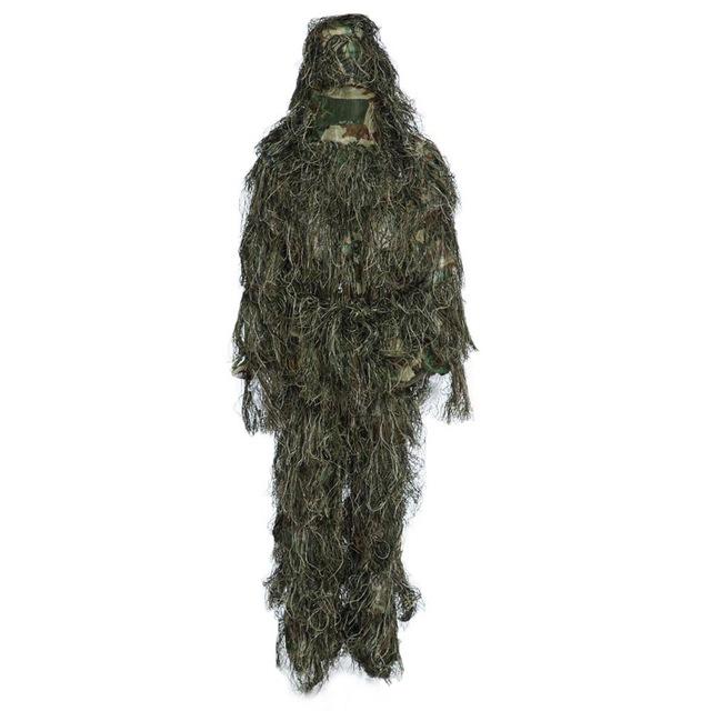 3D Camo Bionic Leaf Camouflage Jungle Hunting Ghillie Suit Set
