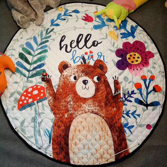 Floor Cartoon Baby Playing Mat