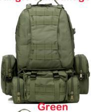 Large 50L Tactical Military Style Outdoor camping/hiking/trekking Backpack